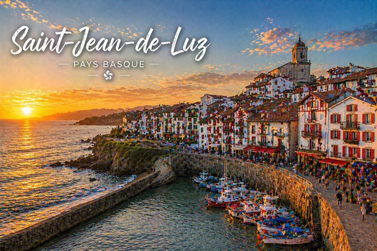 Saint-Jean-de-Luz — la baie
