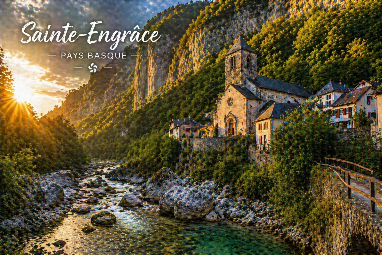 Sainte-Engrâce - cirque montagneux et gorges de Kakuetta, Pays Basque